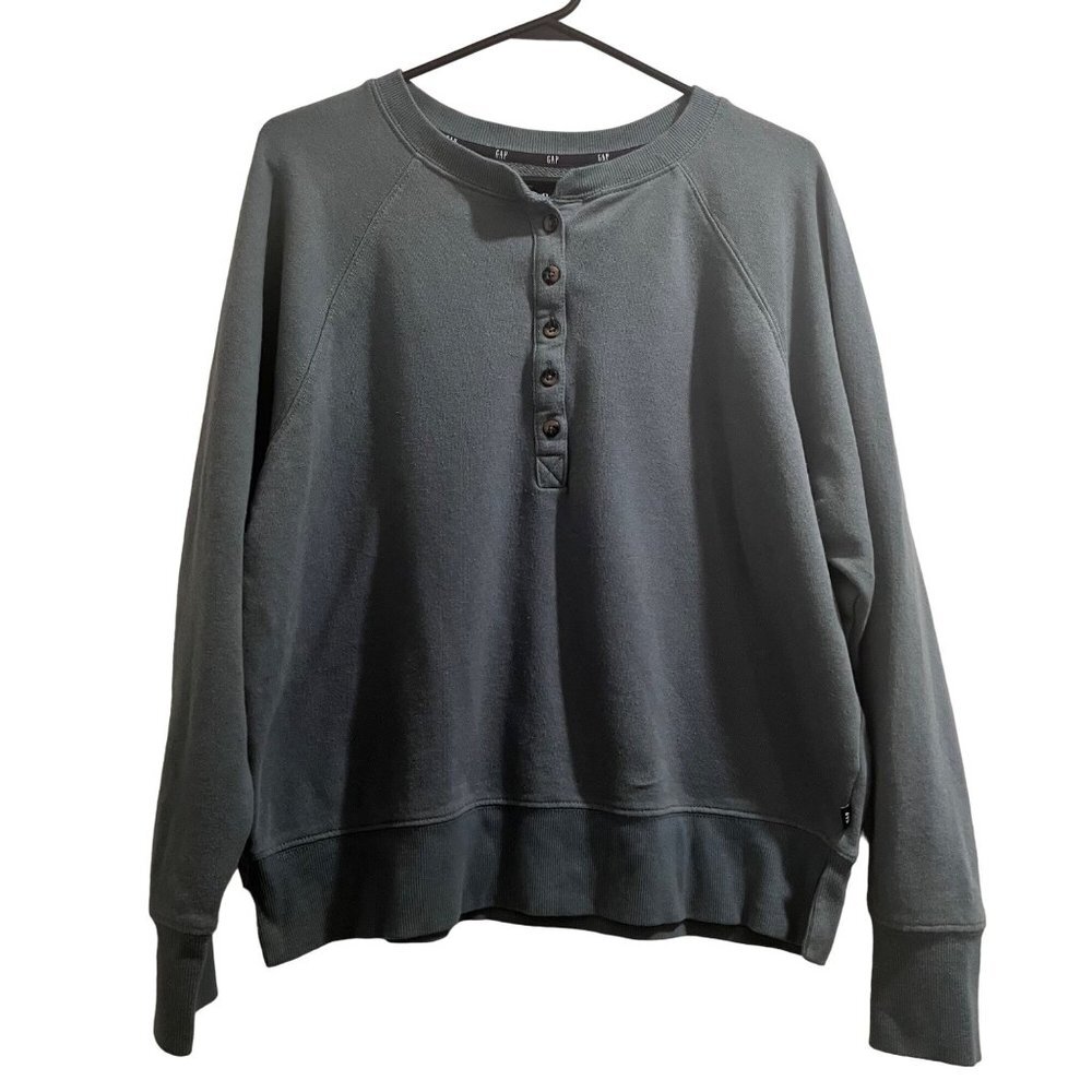 Gap Women's Green Sweater Size‎ L
